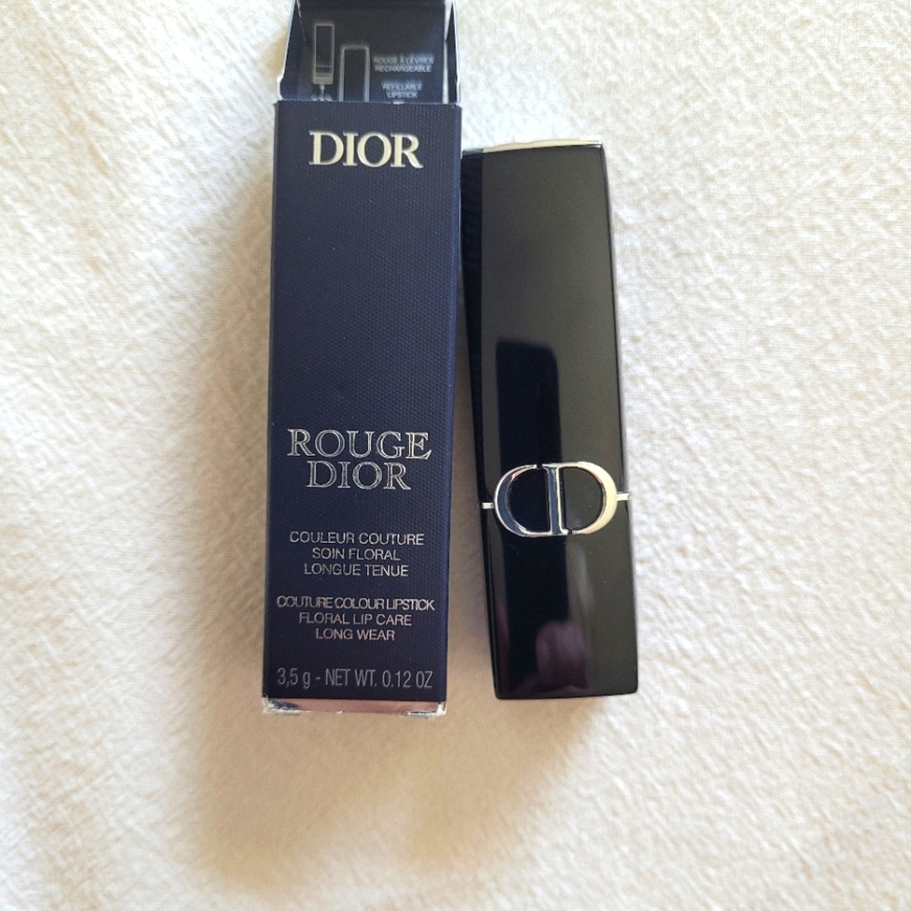 Dior Velvet Red Lipstick Vibrant Classic Shade 999 New Never Used - Picture 3 of 7